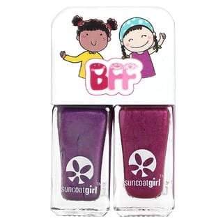 SuncoatGirl, Дуэт лаков для ногтей Besties, фиолетовый и темно-фиолетовый, набор из 2 предметов
