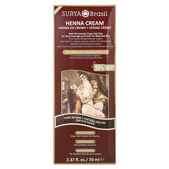 Surya Brasil ヘナクリーム ハイパフォーマンスヘルシーへアカラー ヘナクリーム、ハイパフォーマンスヘルシーヘアカラー、白髪染め用