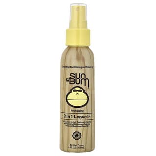Sun Bum, Revitalizing 3 in 1 Leave In, All Hair Types, 4 fl oz (118 ml)