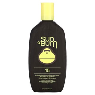 Sun Bum‏, תחליב קרם לחות באיכות פרימיום, SPF 15, ‏237 מ"ל (8 אונקיות נוזל)