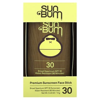 Sun Bum, Protector solar en barra prémium, FPS 30, 13 g (0,45 oz)