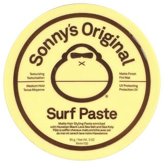 Sun Bum, Sonny's Original Surf Paste, Pasta para peinar el cabello con acabado mate, Fijación media, 85 g (3 oz)
