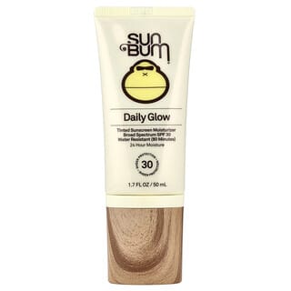 Sun Bum, Daily Glow, Écran solaire teinté, FPS 30, Sans parfum, 50 ml