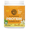 Classic Plus Protein, Dari Tanaman, Vanila, 375 g (13,2 ons)