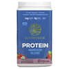 صانووريور, Warrior Blend Protein، أساس نباتي عضوي، التوت ، 1.65 باوند (750 غرام)