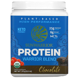 Sunwarrior, Warrior Blend Protein, Chocolate, 13.2 oz (375 g)
