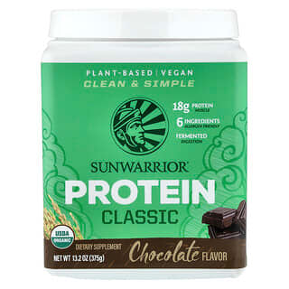 Sunwarrior, Protein Klasik, Coklat, 13.2 oz (375 g)