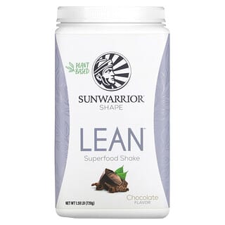 Sunwarrior, нежирний коктейль із суперфудами, шоколад, 720 г (1,59 фунта)
