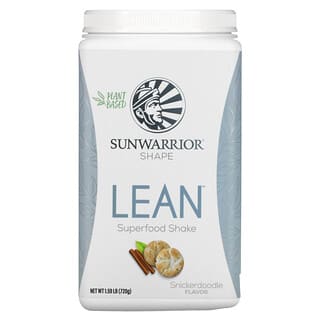 Sunwarrior, Lean Superfood Shake, Snickerdoodle, 1.59 lb (720 g)