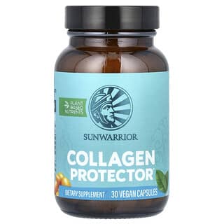 Sunwarrior, Collagen Protector, 30 веганских капсул