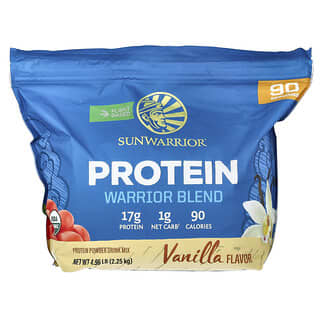 Sunwarrior, Warrior Blend, протеин, ваниль, 2,25 кг (4,96 фунта)