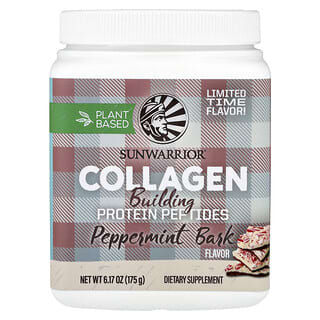 Sunwarrior, Plant Based Collagen, Peppermint Bark, 6.17 oz (175 g)