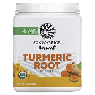 Sunwarrior, Harvest, Turmeric Root Powder, Kurkumawurzelpulver, 490 g (1,08 lb.)
