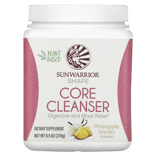 Sunwarrior, Shape, Core Cleanser, Pineapple Vanilla, 9.5 oz (270 g)