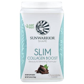Sunwarrior, Shape, Slim Collagen Boost, Çikolata, 1,65 lb (750 g)