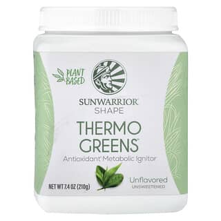 Sunwarrior, Shape, Thermo Greens, Unflavored, 7.4 oz (210 g)