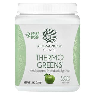 Sunwarrior, Shape, Thermo Greens, Green Apple, 7.4 oz (210 g)