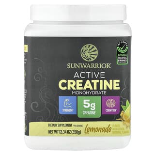 Sunwarrior, Sport, Monohidrato de creatina activo, Limonada, 350 g (12,34 oz)