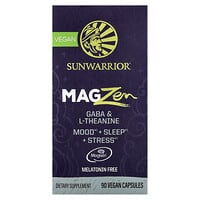 MagZen, GABA y L-teanina, 90 cápsulas veganas
