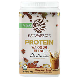Sunwarrior, Protein Warrior Blend, Protein-Warrior-Mischung, Kürbisgewürz, 750 g (1,65 lb.)