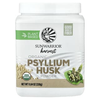 Sunwarrior, Harvest, порошок из органической шелухи семян подорожника, 330 г (11,64 унции)