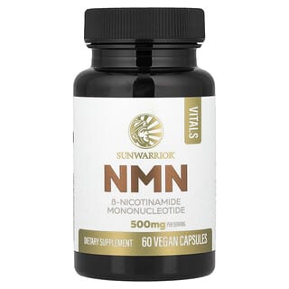 Sunwarrior, NMN, 60 de capsule vegane (250 mg per capsulă);