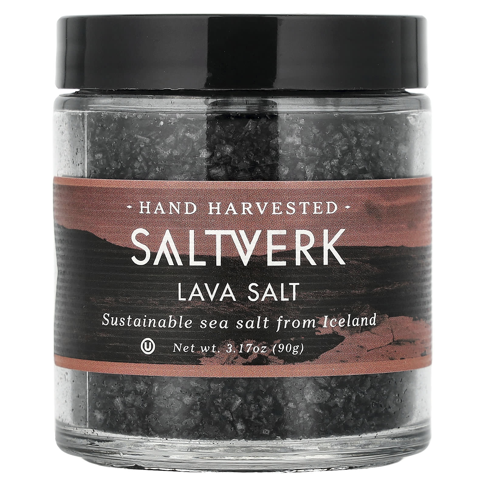【ユキエ】アイスランド「LAVA SALT（ラバソルト/溶岩塩） 90g ラバソルト、90g