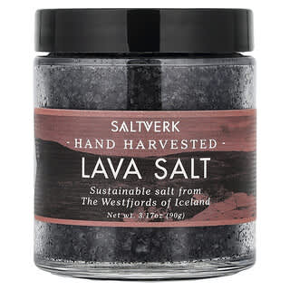 Saltverk, Lava Salt, 3.17 oz (90 g)