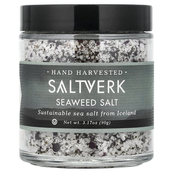 Saltverk, 해초 소금, 90g(3.17oz)