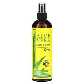 Seven Minerals, Spray de aloe vera para la piel y el cuerpo`` 355 ml (12 oz. Líq.)
