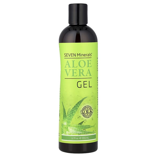 Seven Minerals, Aloe Vera Gel, 12 fl oz (355 ml)