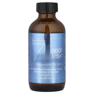 Seven Minerals, Good Night, Magnesium Oil Spray, 4 fl oz (118 ml)