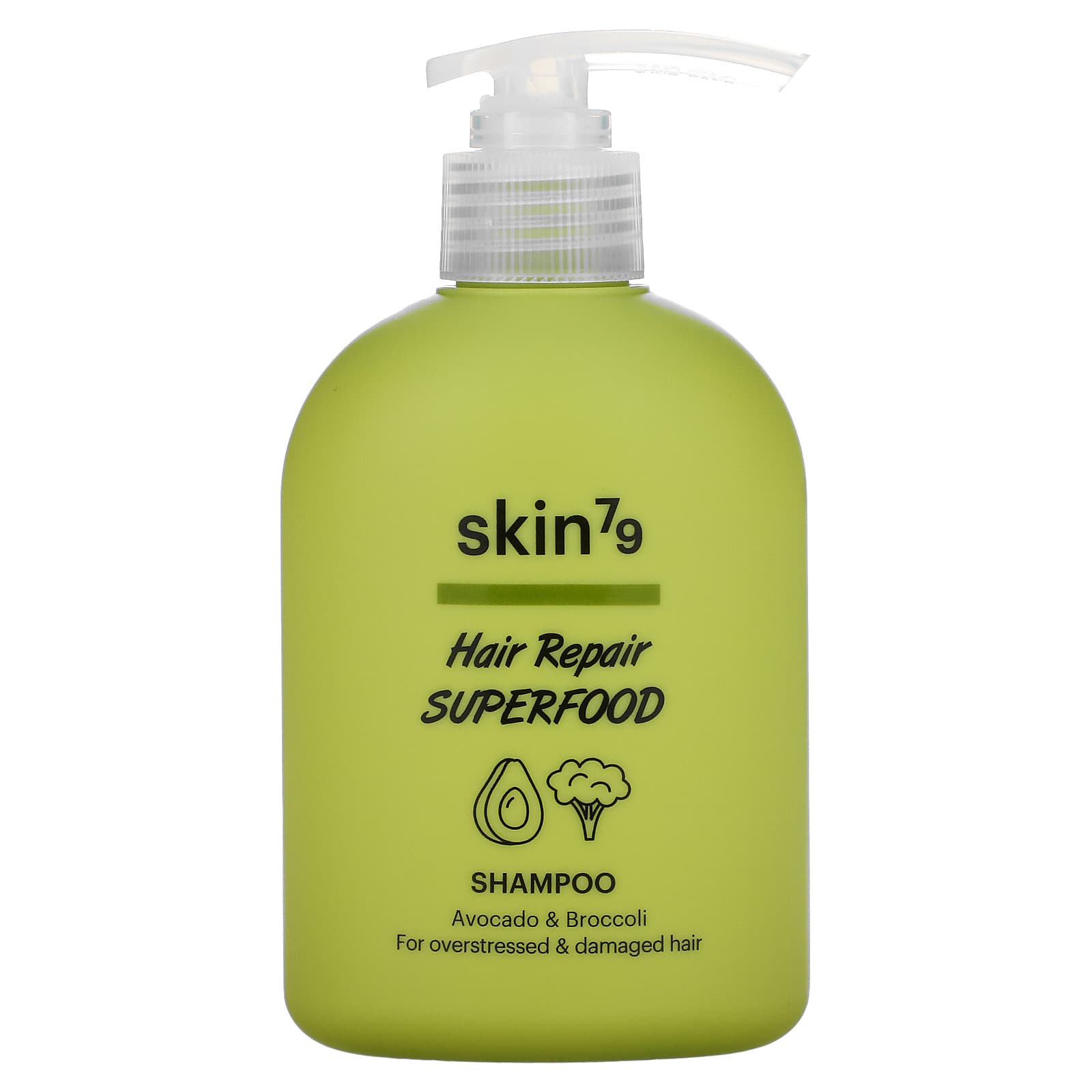 Skin79, Hair Repair Superfood, Shampoo, For Overstressed & Damaged Hair