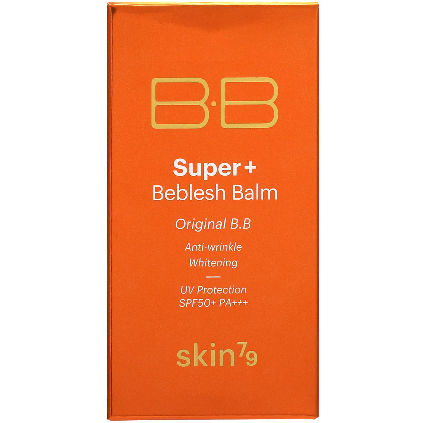 Skin79, Super+ Beblesh Balm, Original B.B, SPF 50+, PA+++, Orange, 40 Ml