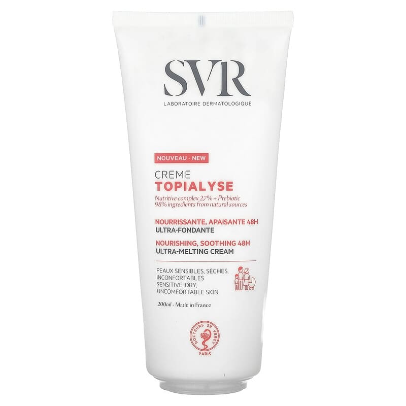 SVR TOPIALYSE CREAM -ANTI-DRYNESS NOURISHING CARE 200ML