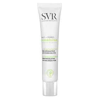 SVR, Sebiaclear, Mat + Pores Cream, matte + Poren-Creme, frisch, 40 ml (1,4 fl. oz.)