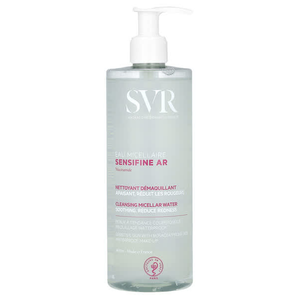 SVR, Sensifine 증강현실, 클렌징 미셀라 워터, 향료 무함유, 400ml(13.5fl oz)