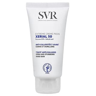 SVR, Xerial 50, Crema extrema para pies, Sin fragancia, 50 ml (1,7 oz. líq.)