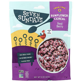 Seven Sundays, Sunflower Cereal, Real Berry, 8 oz (227 g)