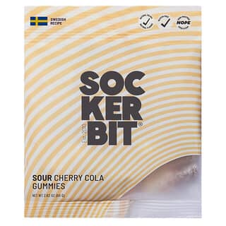 Sockerbit, Swedish Sweets, Sour Cherry Cola Gummies, 2.82 oz (80 g)