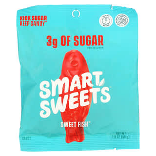 SmartSweets, Sweet Fish, ягоды, 50 г (1,8 унции)