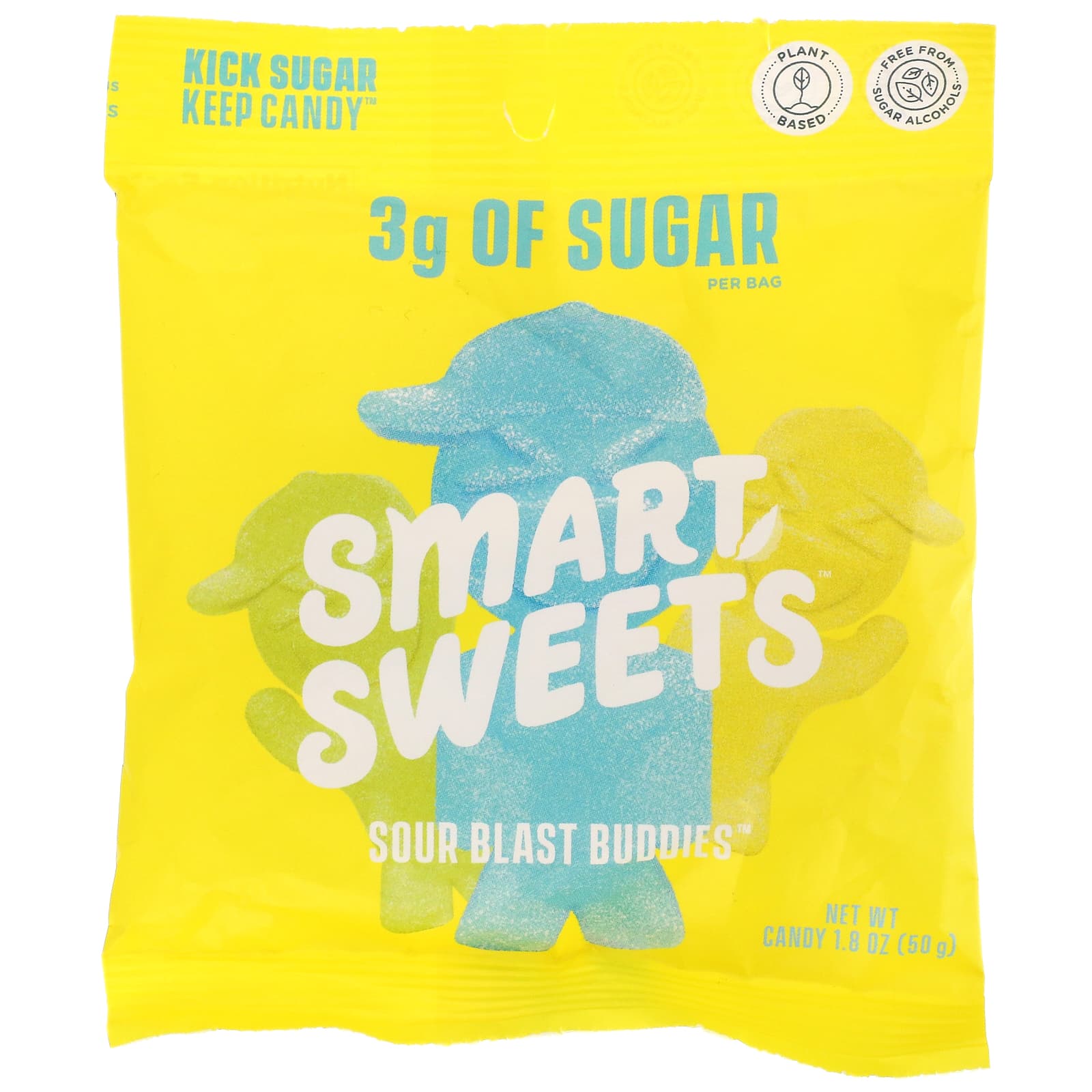 SmartSweets, Sour Blast Buddies, Berry, Blue Raspberry, Lime, Lemon ...