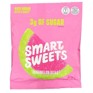 SmartSweets, Sourmelon Bites, Wassermelone, 50 g (1,8 oz.)
