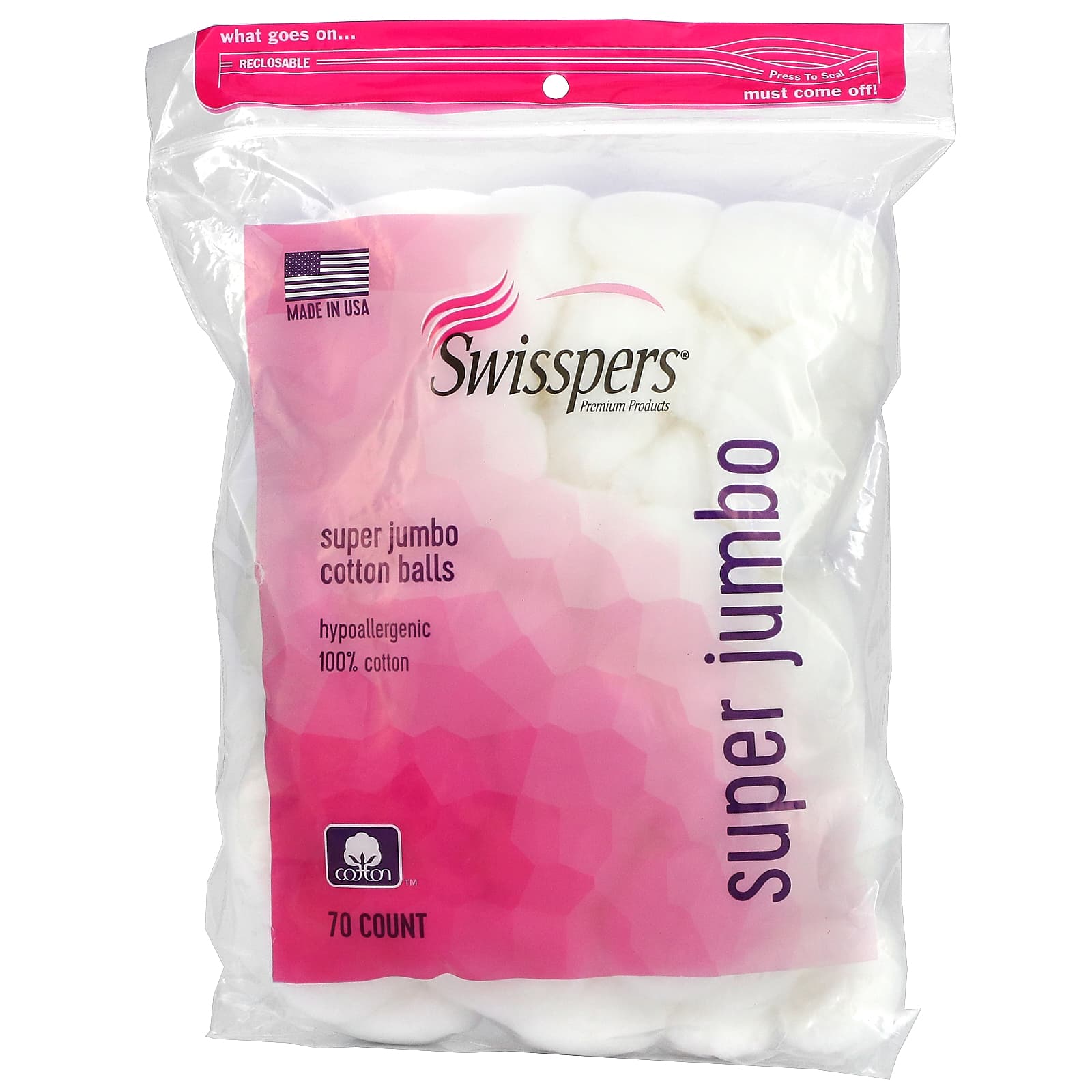 Spectra Jumbo Cotton Balls (Pack of 100)