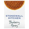 Stonewall Kitchen, Biscuit aux gaufres, Myrtille et miel, 8 biscuits aux gaufres hollandaises, 32 g chacun