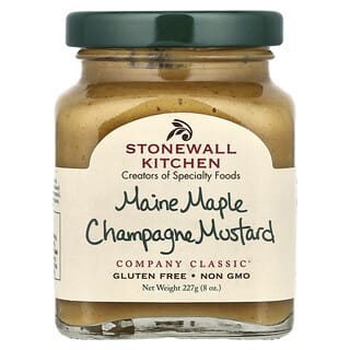 Stonewall Kitchen, Maine Maple Champagne Mustard, 8 oz (227 g)