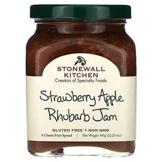 ستون وول كيتشن‏, Strawberry Apple Rhubarb Jam, 12.25 oz (347 g)