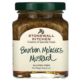 ستون وول كيتشن‏, Bourbon Molasses Mustard, 8 oz (227 g)