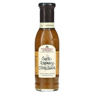 Stonewall Kitchen, Sauce aux agrumes, à l'ail et au romarin, 330 ml