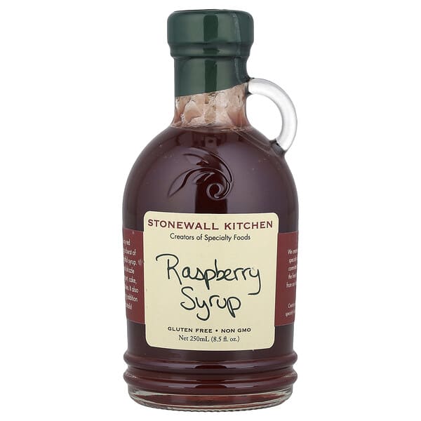 Stonewall Kitchen, Jarabe de frambuesa, 250 ml (8,5 oz. líq.)